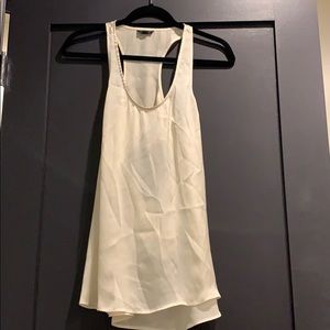 Topshop open scoop back top